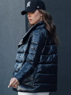 Kurtki Damskie>Dstreet Kurtka damska pikowana DELSY granatowa TY4465