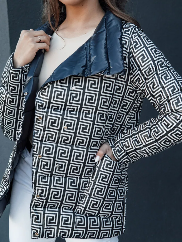 Kurtki Damskie>Dstreet Kurtka damska pikowana DELSY granatowa TY4465