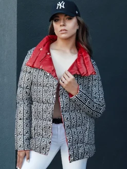 Kurtki Damskie>Dstreet Kurtka damska pikowana DELSY czerwona TY4417