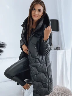 Kurtki Damskie>Dstreet Kurtka damska pikowana EVERLY czarna TY3193