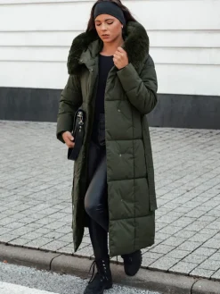 Kurtki Damskie>Dstreet Kurtka damska pikowana GLAMWARM zielona TY4575