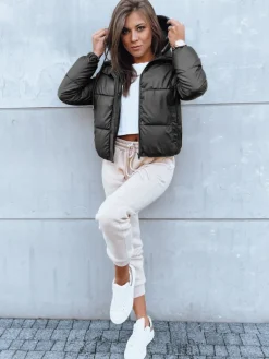 Kurtki Damskie>Dstreet Kurtka damska pikowana KHALEESI czarna TY3879