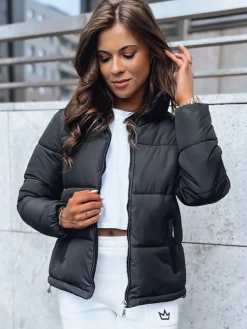 Kurtki Damskie>Dstreet Kurtka damska pikowana LAROSE czarna TY3767