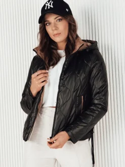 Kurtki Damskie>Dstreet Kurtka damska pikowana MAXWELL czarna TY4111