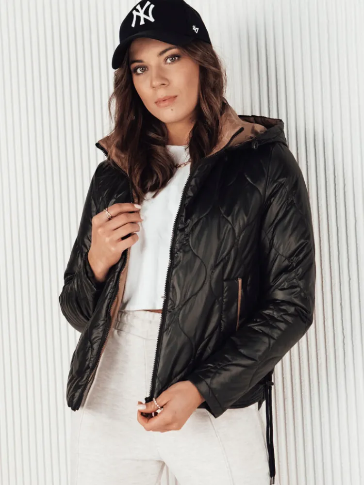 Kurtki Damskie>Dstreet Kurtka damska pikowana MAXWELL czarna TY4111