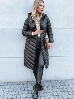 Kurtki Damskie>Dstreet Kurtka damska pikowana SPECTRUMS czarna TY3887