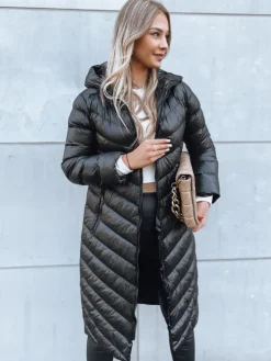 Kurtki Damskie>Dstreet Kurtka damska pikowana SPECTRUMS czarna TY3887