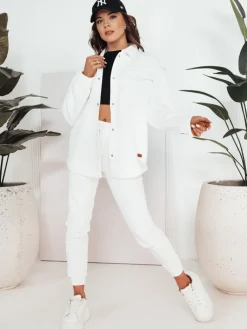 Kurtki Damskie>Dstreet Kurtka damska przejściowa VELARA biała TY4299