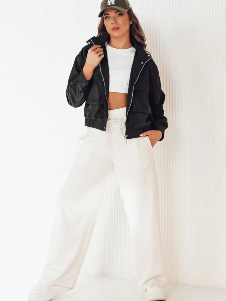 Kurtki Damskie>Dstreet Kurtka damska przejściowa ISTAN czarna TY4185