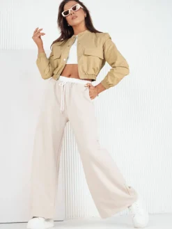 Kurtki Damskie>Dstreet Kurtka damska przejściowa KADYS khaki TY4187