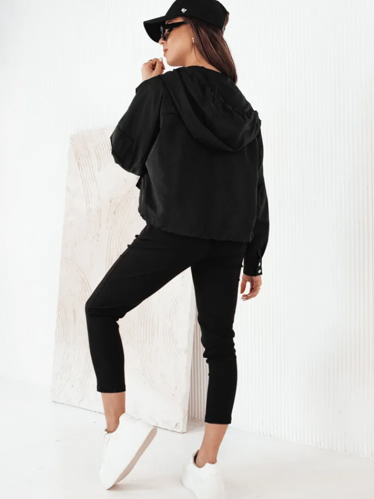 Kurtki Damskie>Dstreet Kurtka damska przejściowa BUNOL czarna TY4254