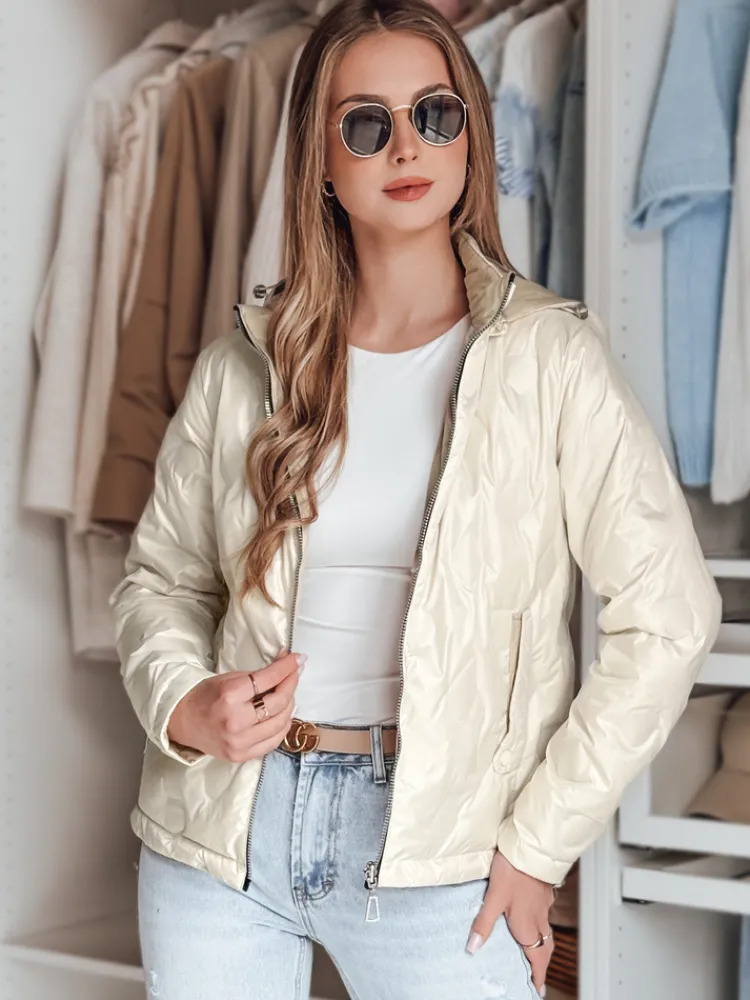 Kurtki Damskie>Dstreet Kurtka damska przejściowa dwustronna SYLVIAN biała TY4862