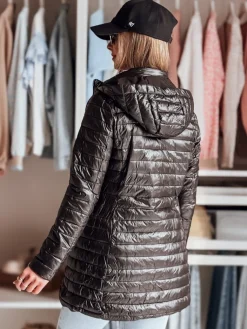 Kurtki Damskie>Dstreet Kurtka damska przejściowa dwustronna MOTOROMI czarna TY4848