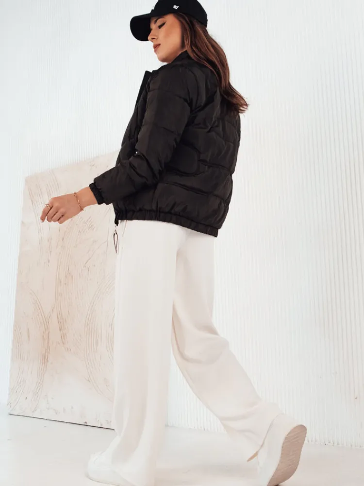 Kurtki Damskie>Dstreet Kurtka damska przejściowa SALECA czarna TY4250