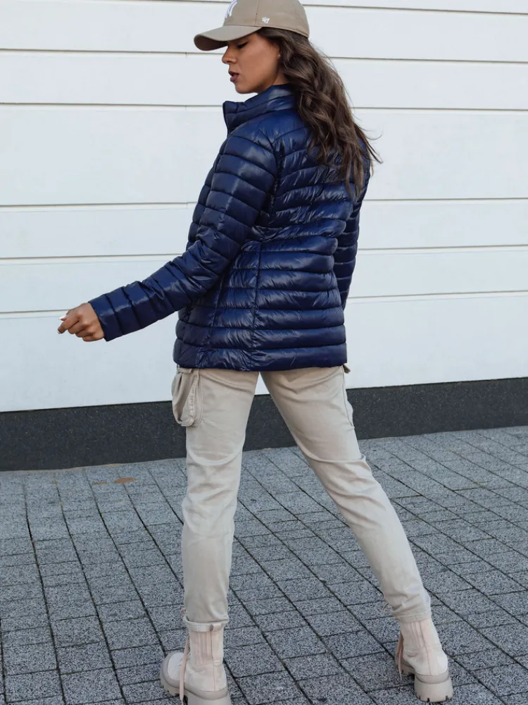Kurtki Damskie>Dstreet Kurtka damska puchowa BREEZFIT granatowa TY4362
