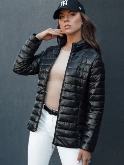Kurtki Damskie>Dstreet Kurtka damska puchowa BREEZFIT czarna TY4361