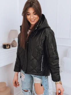 Kurtki Damskie>Dstreet Kurtka damska RAMINA czarna TY2689