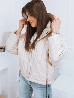 Kurtki Damskie>Dstreet Kurtka damska RAMINA janosbeżowa TY2688