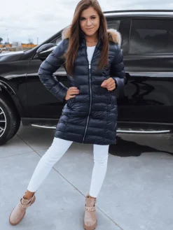 Kurtki Damskie>Dstreet Kurtka damska REBECCA niebieska TY2143