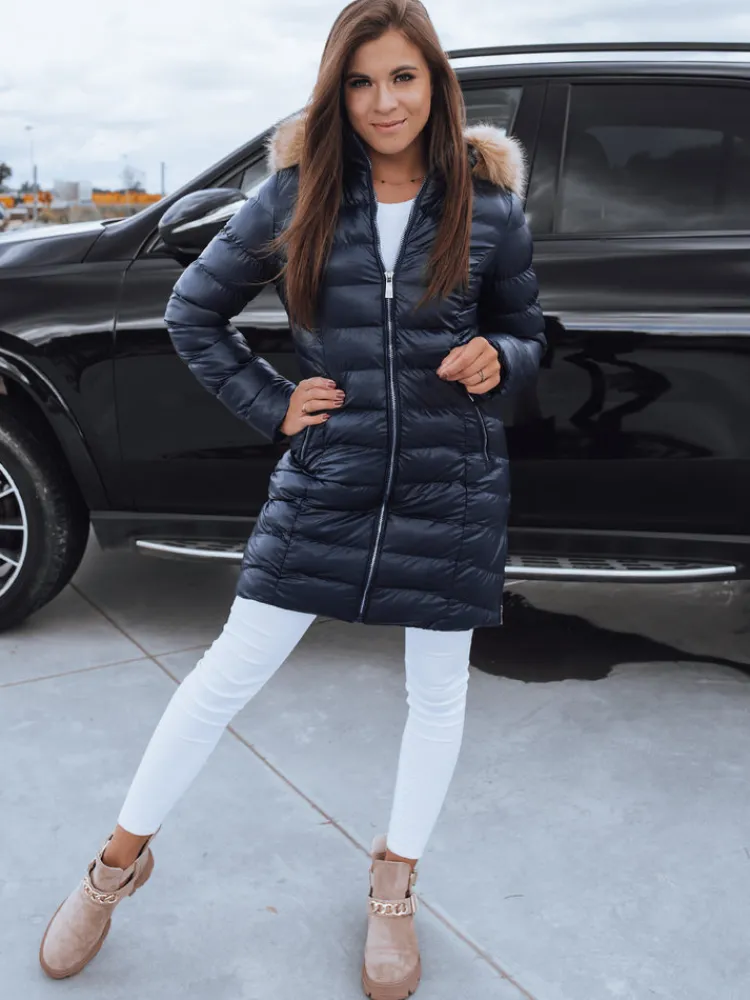 Kurtki Damskie>Dstreet Kurtka damska REBECCA niebieska TY2143