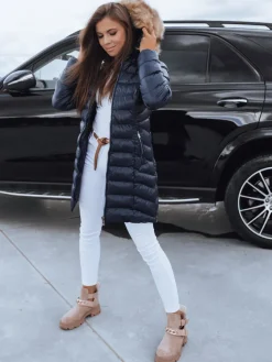 Kurtki Damskie>Dstreet Kurtka damska REBECCA niebieska TY2143