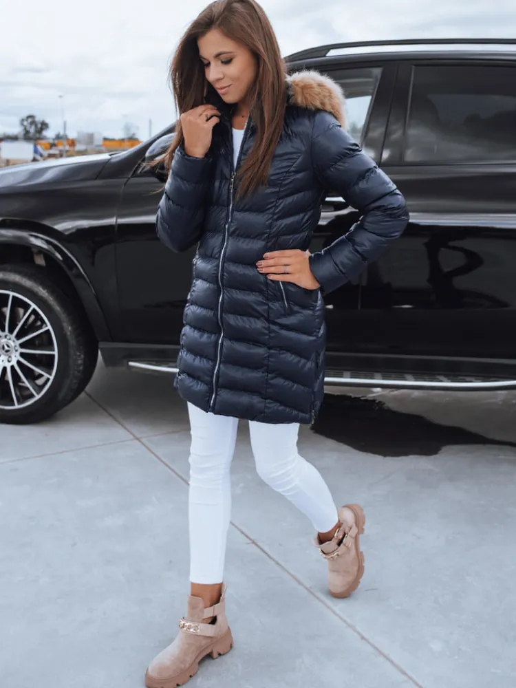 Kurtki Damskie>Dstreet Kurtka damska REBECCA niebieska TY2143