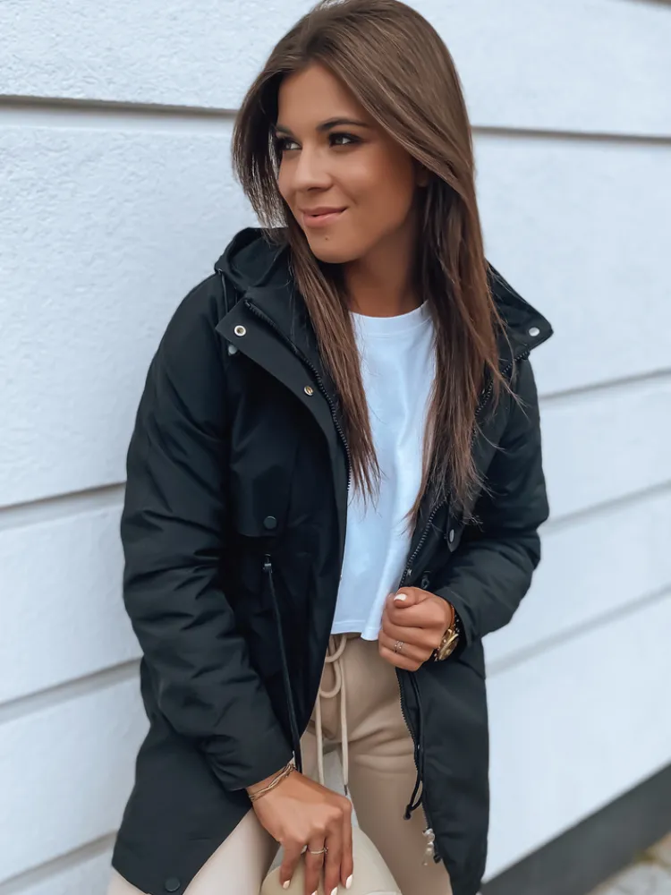 Kurtki Damskie>Dstreet Kurtka damska RIVERS czarna TY2988