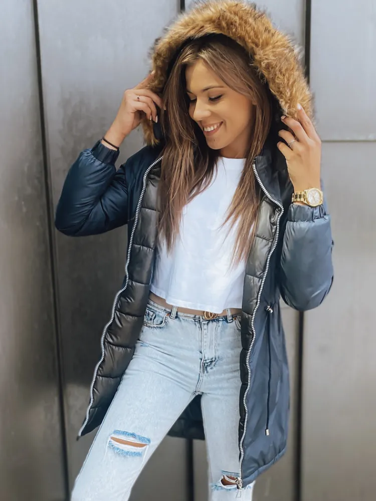 Kurtki Damskie>Dstreet Kurtka damska SANAH granatowa TY2888