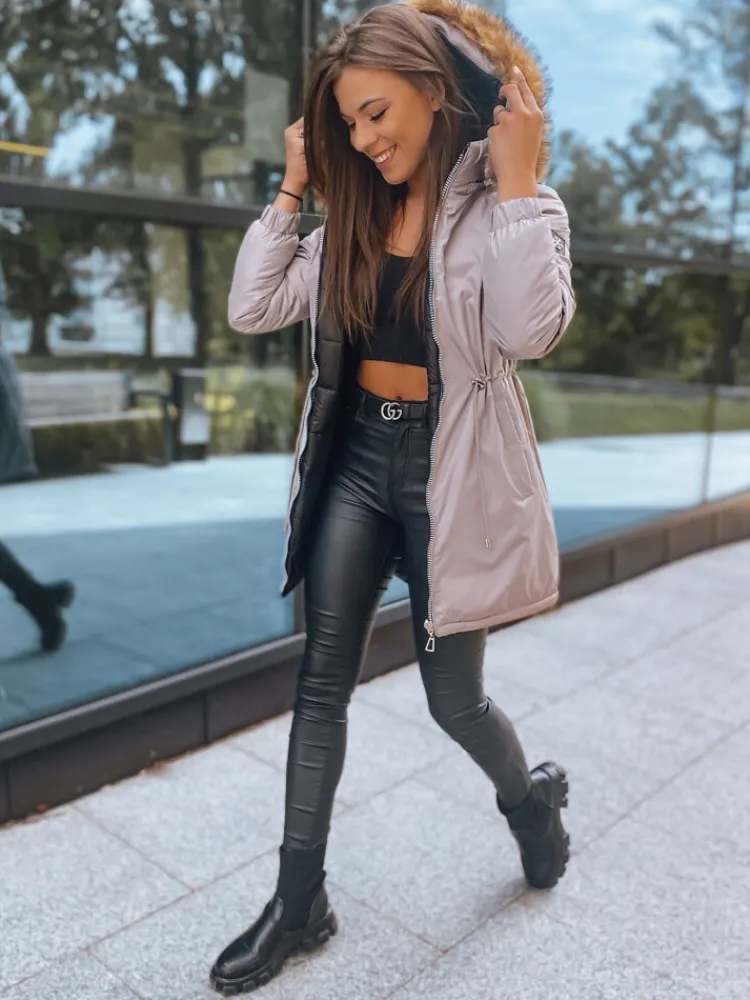 Kurtki Damskie>Dstreet Kurtka damska SANAH różowa TY2887