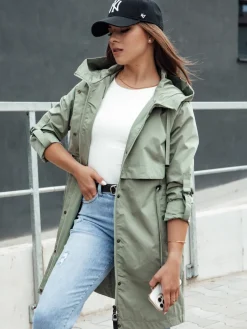 Kurtki Damskie>Dstreet Kurtka damska SANXAY zielona TY4381