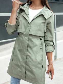 Kurtki Damskie>Dstreet Kurtka damska SANXAY zielona TY4381