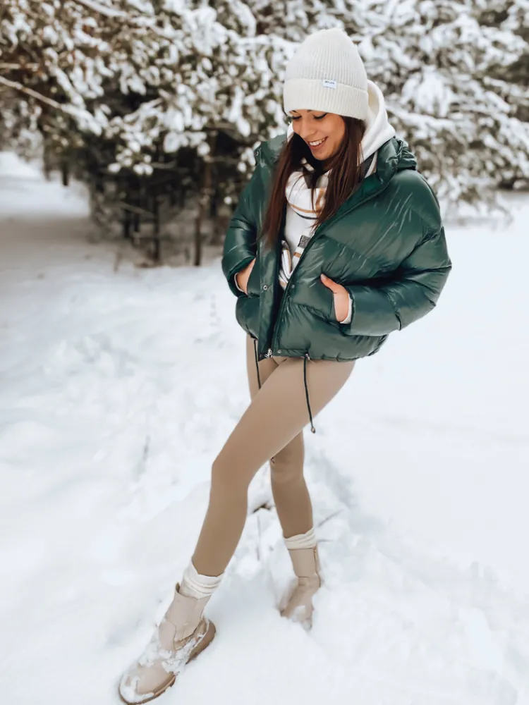 Kurtki Damskie>Dstreet Kurtka damska SIMMON zielona TY3049