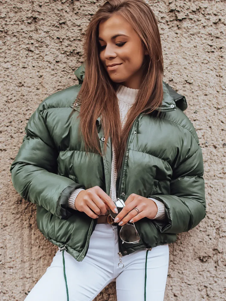 Kurtki Damskie>Dstreet Kurtka damska SIMMON zielona TY3049