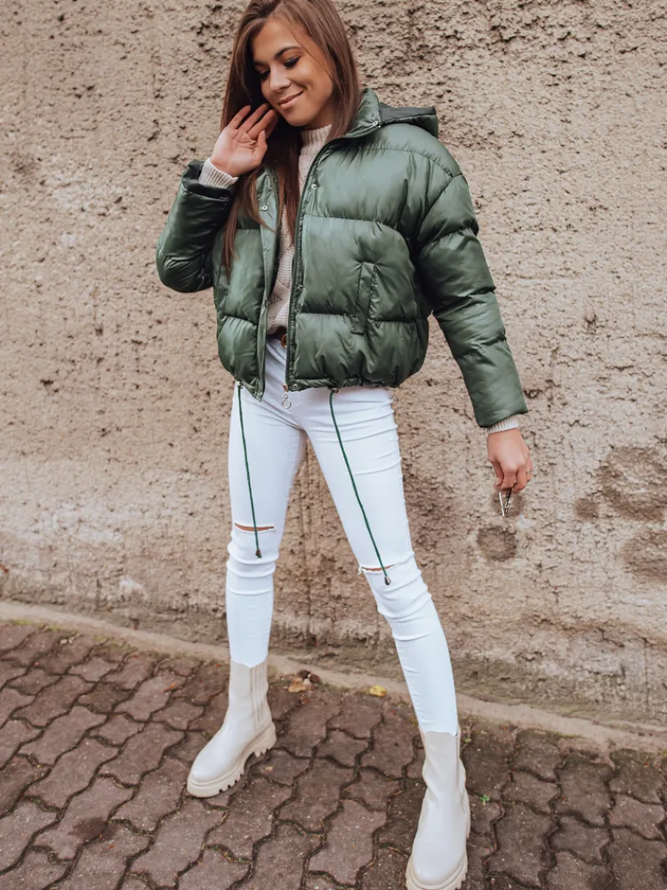 Kurtki Damskie>Dstreet Kurtka damska SIMMON zielona TY3049