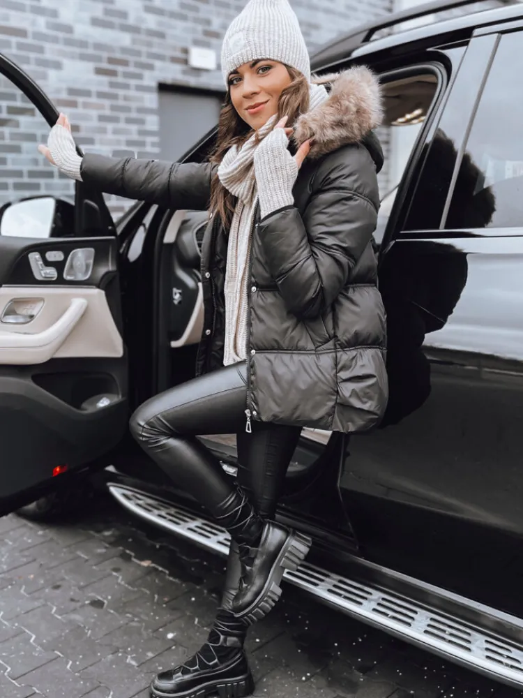 Kurtki Damskie>Dstreet Kurtka damska STELLAR czarna TY4094