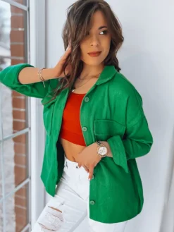 Kurtki Damskie>Dstreet Kurtka damska SUNSET zielona TY3508