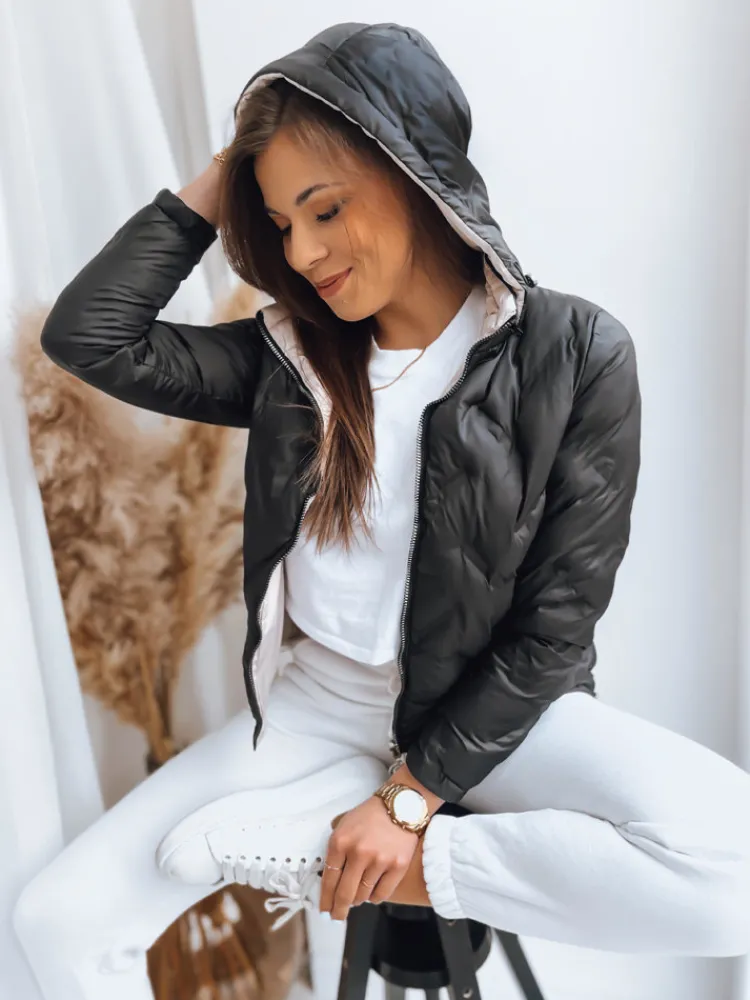 Kurtki Damskie>Dstreet Kurtka damska SWEET DREAMS czarna TY3588