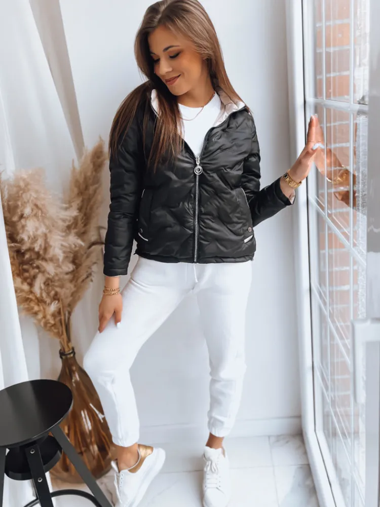 Kurtki Damskie>Dstreet Kurtka damska SWEET DREAMS czarna TY3588