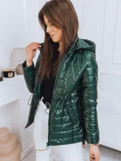 Kurtki Damskie>Dstreet Kurtka damska TARINA ciemnozielona TY2521