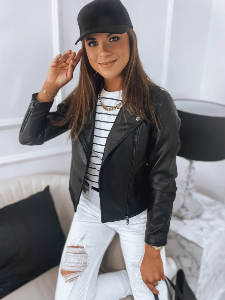 Kurtki Damskie>Dstreet Kurtka damska TRISH czarna TY2877