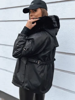 Kurtki Damskie>Dstreet Kurtka damska TURTI czarna TY3307