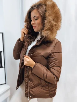 Kurtki Damskie>Dstreet Kurtka damska WAYWARD brązowa TY4080