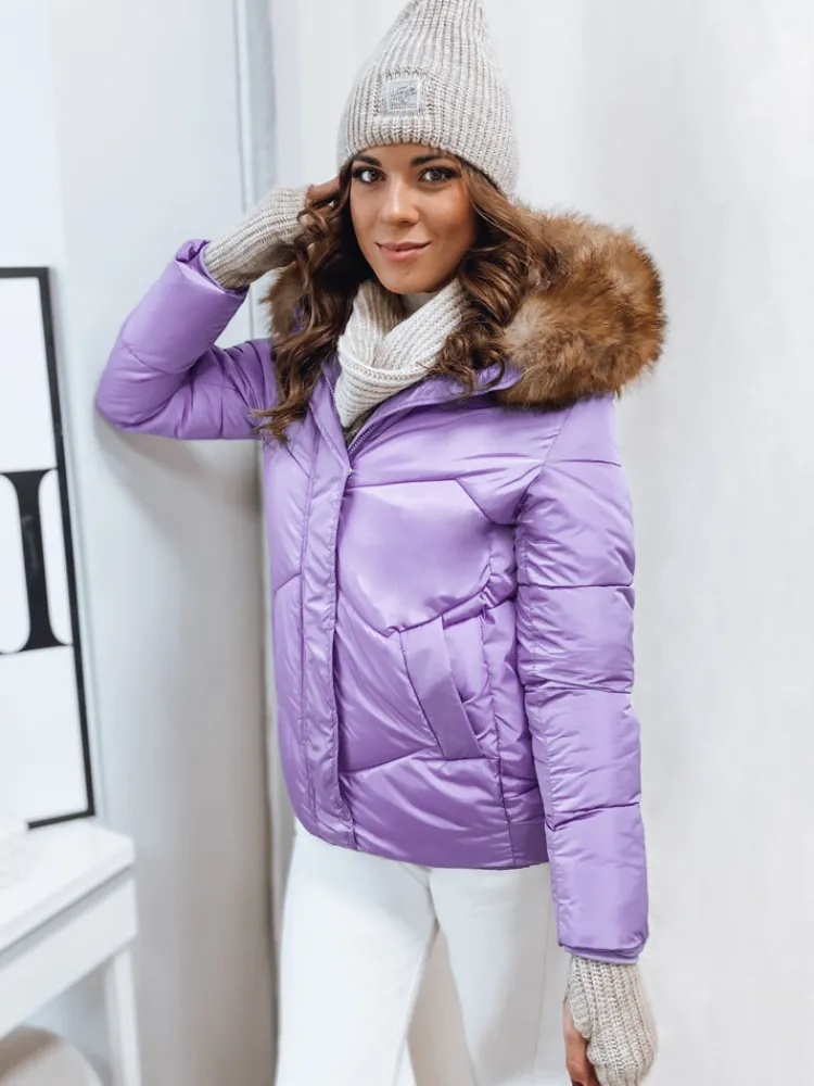 Kurtki Damskie>Dstreet Kurtka damska WAYWARD fioletowa TY4081