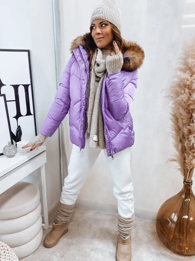 Kurtki Damskie>Dstreet Kurtka damska WAYWARD fioletowa TY4081