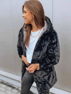 Kurtki Damskie>Dstreet Kurtka dwustronna damska HOTIA brązowa TY3055