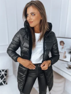 Kurtki Damskie>Dstreet Kurtka dwustronna damska HOTIA czarna TY3053