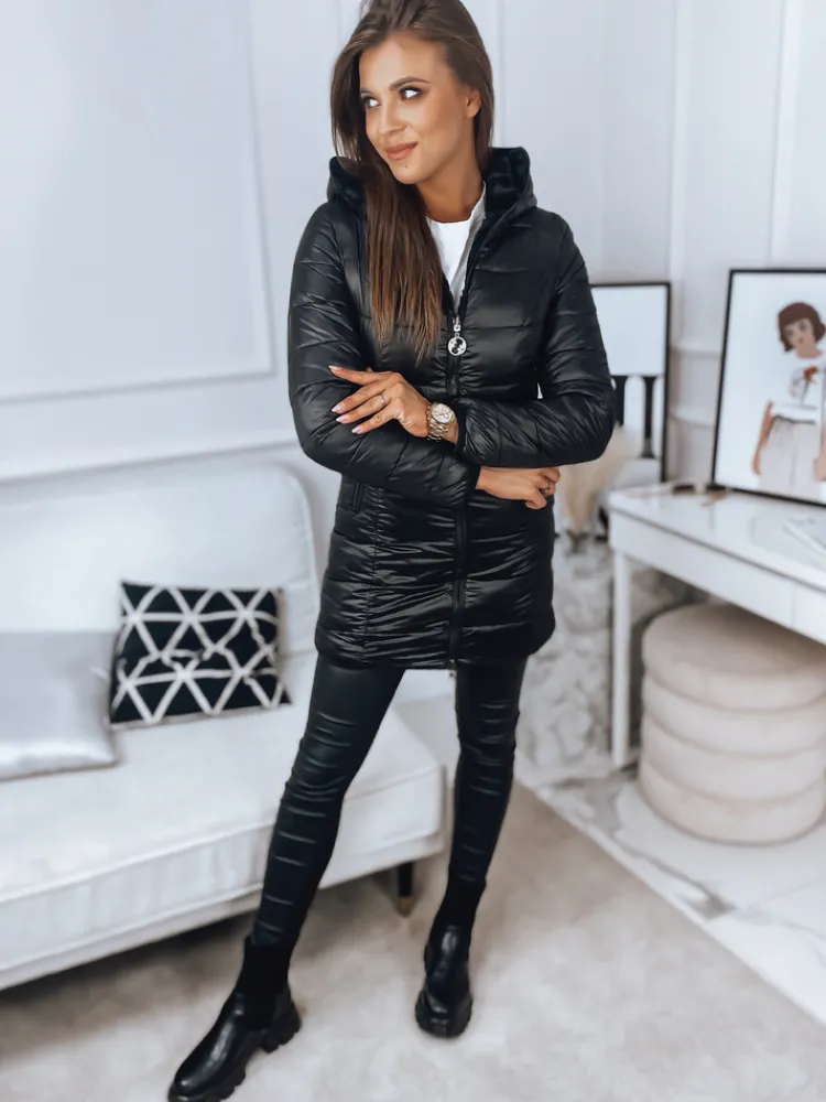 Kurtki Damskie>Dstreet Kurtka dwustronna damska HOTIA czarna TY3053