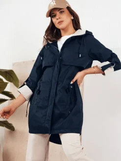 Kurtki Damskie>Dstreet Kurtka parka damska MEROY granatowa TY4291