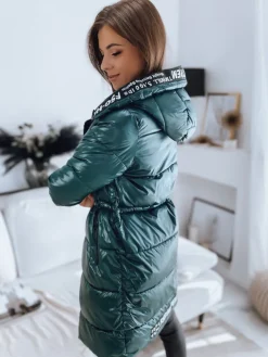 Kurtki Damskie>Dstreet Kurtka pikowana damska ALINE zielona TY3191