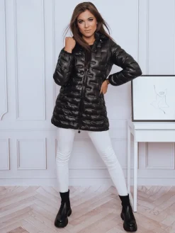 Kurtki Damskie>Dstreet Kurtka pikowana damska DOTTY czarna TY1948